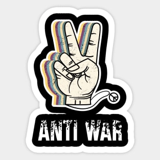 Anti War Sticker